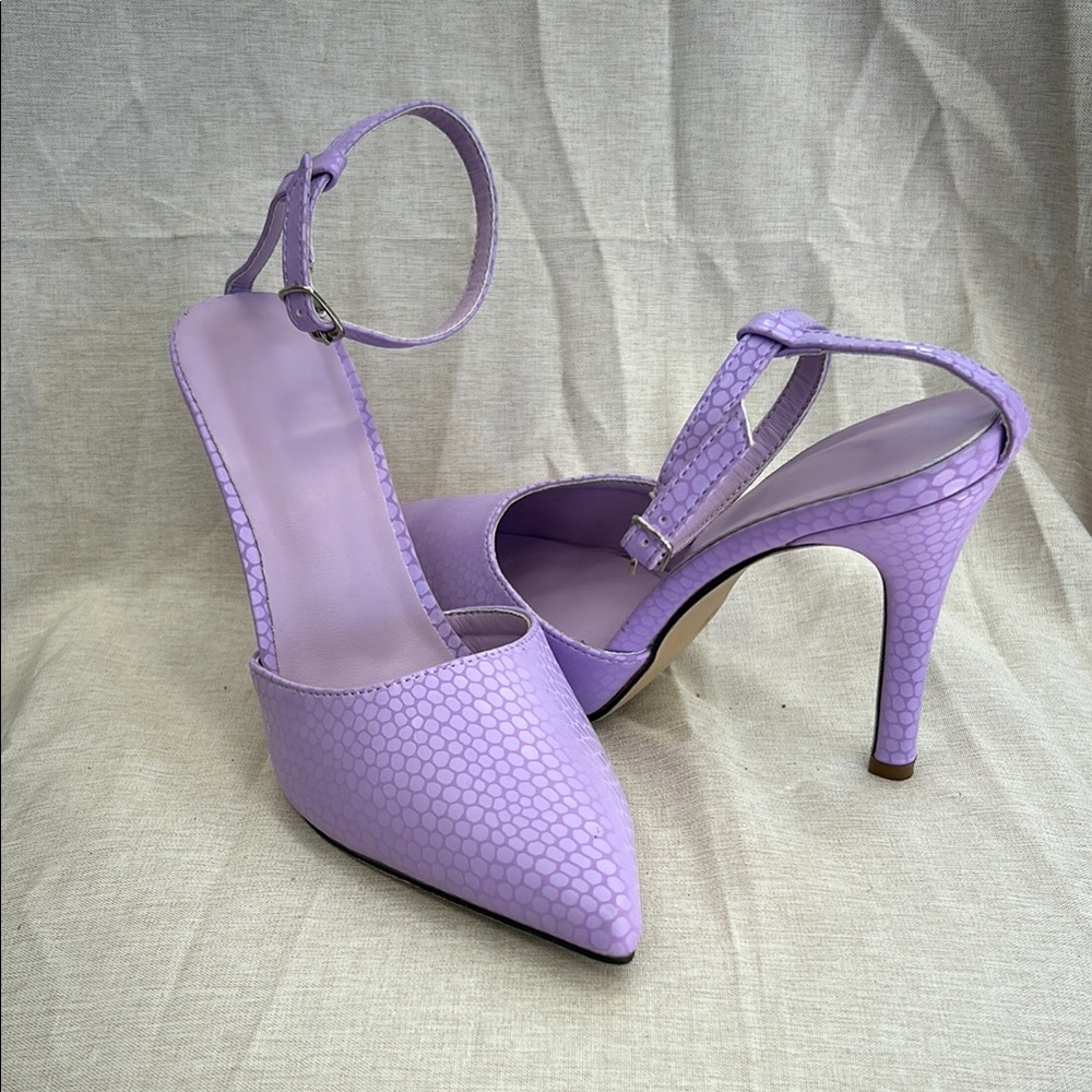 Elegant Lavender High Heels